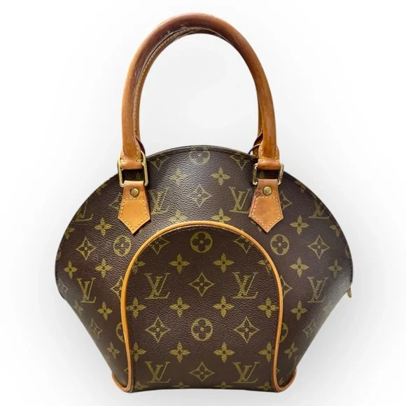 LOUIS VUITTON 1998 Monogram Ellipse Satchel PM - Picture 3 of 16